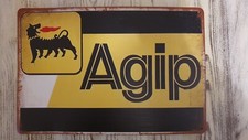 Targa Decorativa Agip Stile