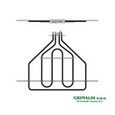 RESISTENZA DOPPIA PER FORNO