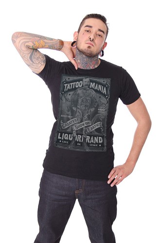 Shirt uomo liquor - t-shirt,