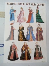CARTOLINE VINTAGE NUOVE ABITI