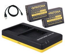 2 x Batteria Patona + Doppio