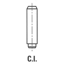 Guida valvole freccia g2196 - guida,