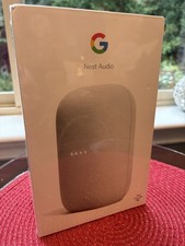 Google Nest Audio Altoparlante Stereo Intelligente Assistente Vocale Grigio Gesso
