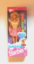 Bambola barbie magic bath - magic, 1991