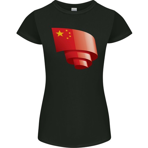 Arricciato cina bandiera - arricciato,