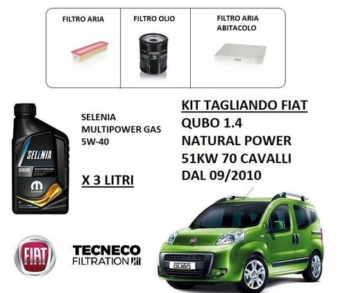 Kit tagliando filtri olio - kit,