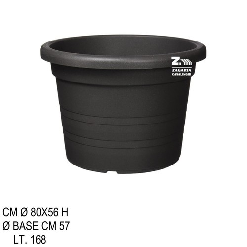 Vaso cilindro tondo diam cm - vaso,