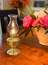 Lanterna da tavolo ottone