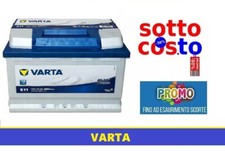 Batteria Auto Varta E11 70 74 Ah 680A 12v Positivo Destro 574012068