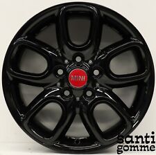 4 CERCHI IN LEGA 6,5 X 16 '' MINI F55 F56 F57 ORIGINALI 6855103 NERO LUCIDO