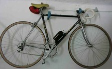 bicicletta FAUSTO COPPI nera vintage anno 1982 +regalo coppia ruote di riserva