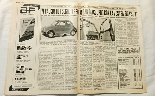 Fiat 500 modello descrizione - fiat,