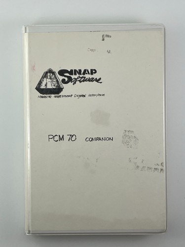 Lexicon pcm companion - pcm, 1988