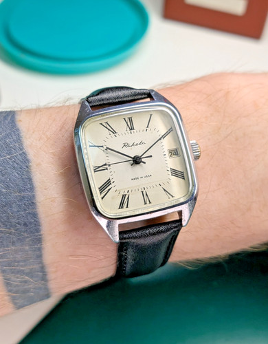 Orologio raketa 2614 quadrato - raketa,