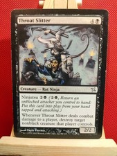 Throat Slitter - Betrayers of Kamigawa - Uncommon - Excellent/LP (See pics) MTG