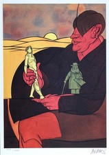 Valerio Adami: Statuetta, 1982