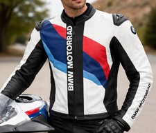 Nuova giacca di pelle da corsa
