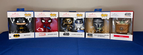 Hallmark funko pop - funko, ornamenti