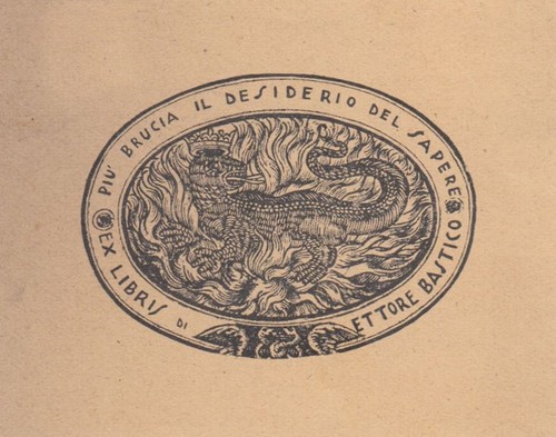 Exlibris bookplate klischee - exlibris,