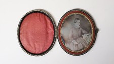 Ancien Daguerréotype Portrait