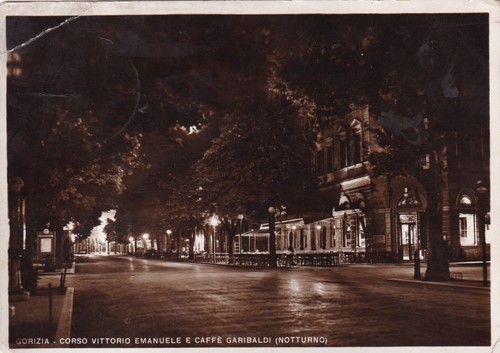 Cartolina gorizia corso - gorizia, ,corso