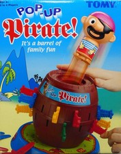 TOMY POP UP PIRATA!  Gioco Pop