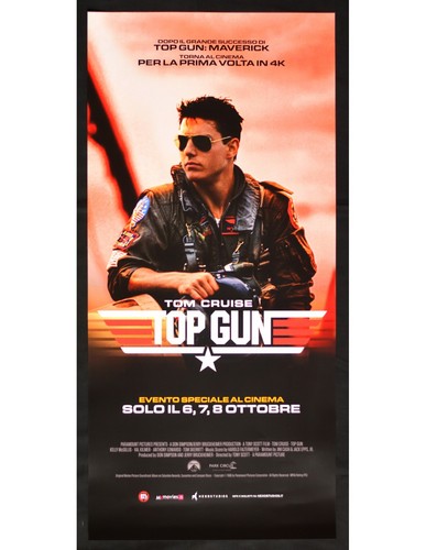 Locandina top gun tom cruise - locandina,
