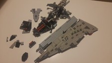 LEGO STAR WARS 75190 first order star destroyer INCOMPLETA pezzi ricambioLEGGERE