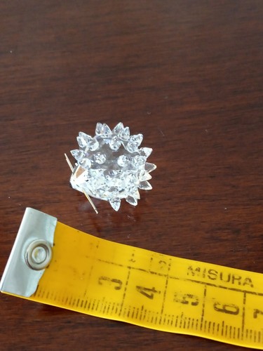 Swarovski istrice con baffi - istrice,