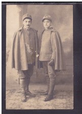 Cartolina Fotografica Soldati