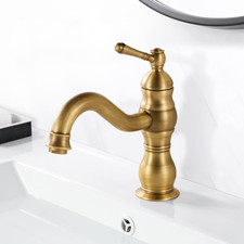 Rubinetto Bagno Lavabo Ottone