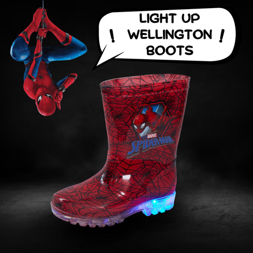 Stivali marvel spiderman light - spiderman,