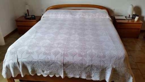 Coperta uncinetto colore - uncinetto, ecrù