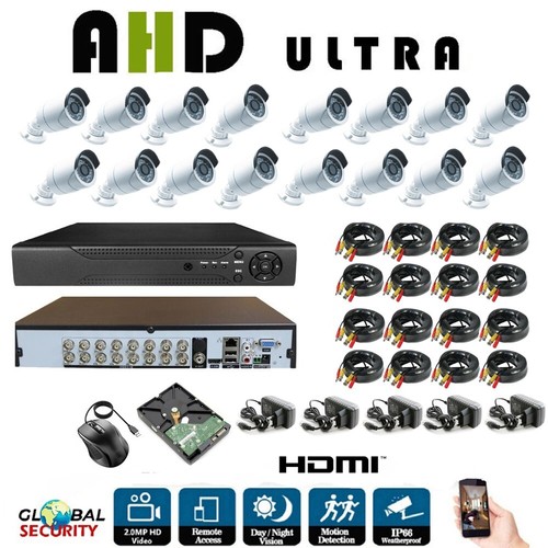 Kit videosorveglianza ahd 2mpx - kit,