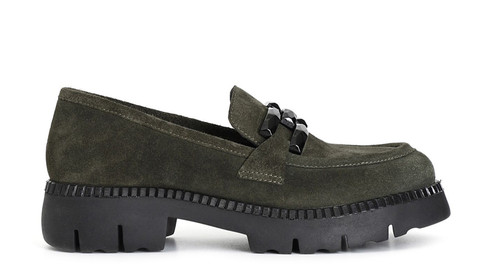 Scarpe mocassini slip café - mocassini, slip-on