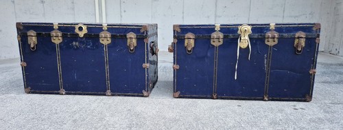 Coppia bauli vintage - bauli,