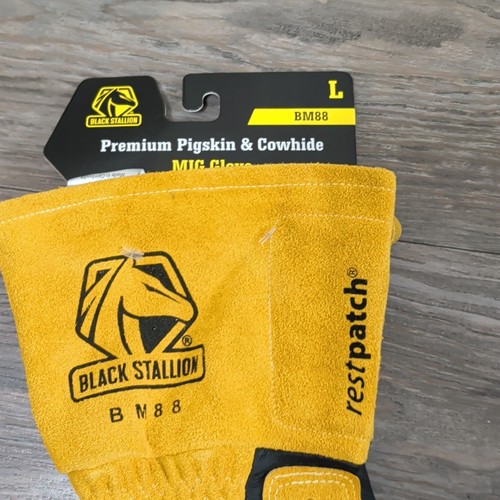 Guanti saldatura mig black - guanti,