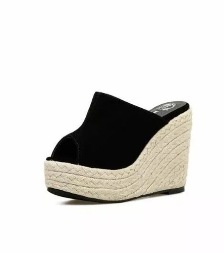 Sandali zeppa corda cm - corda,
