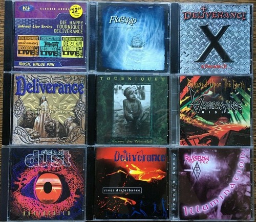 Rare christian metal cds - metal,
