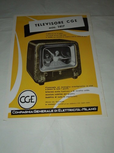Televisori cge milano mod 1417 - milano, mod.1417