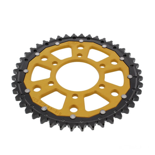 Pignone alluminio oro - , denti
