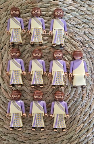 Lotto figurine playmobil spade - figurine,