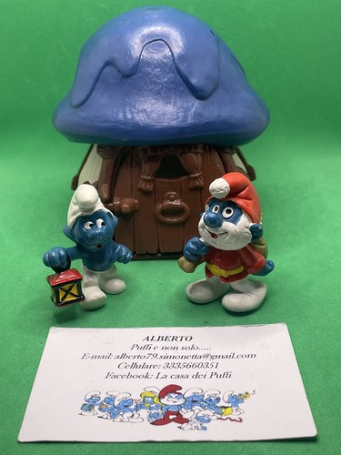 Puffi smurfs smurf - puffi, casa