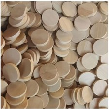 1000 dischi in legno per