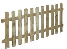 STACCIONATA RECINZIONE RECINTO IN LEGNO CLASSIC CM 180x120 STECCATO BORDURA 187