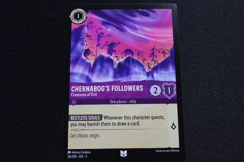 Lorcana chernabog followers - chernabog's,
