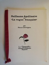 GUILLAUME APOLLINAIRE ET LA