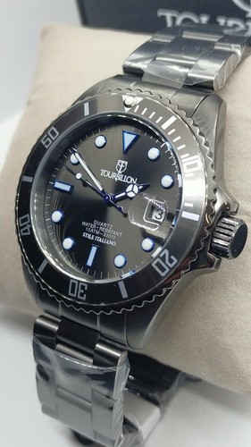 Orologio tourbillon diver pvd - orologio,