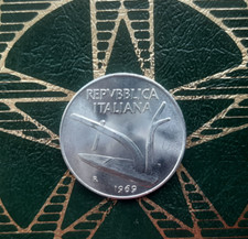 ($)    10 Lire 1969 (Spighe) -