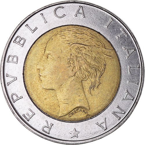 1146651 moneta italia - moneta,, 500